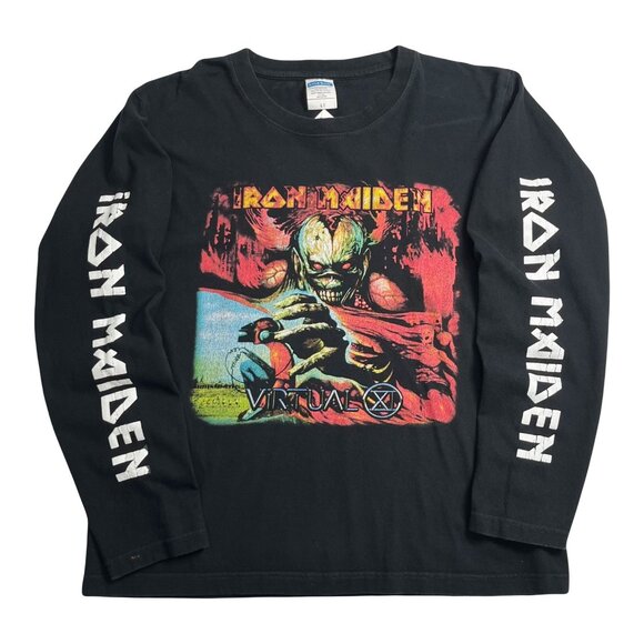 Y2K Iron Maiden Graphic Longsleeve Shirt L - Picture 1 of 6